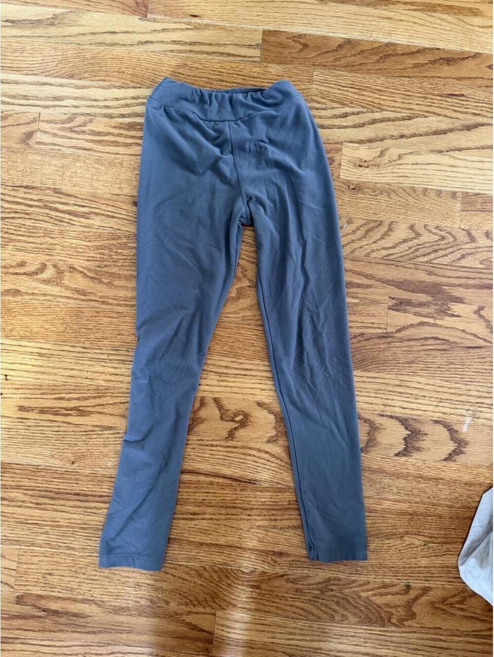 LuLaRoe Kid's Grey and Blue Legging